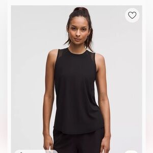 Lululemon Black sculpt Tank Top
